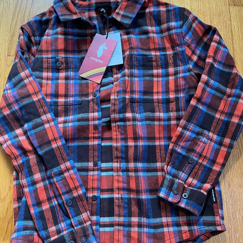 Cotopaxi Men's Mero Flannel Shirt in Cavern Plaid